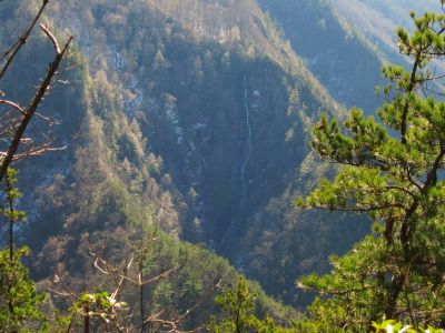 Buckeye Falls
View from Chigger Ridge,
3-12-11
