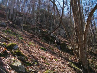 Cliffs
Upper Devils Fork Valley, 
4-3-2011
