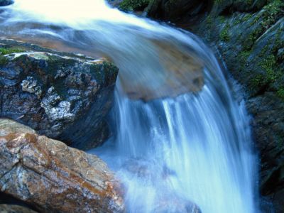 Cascades In Devils Fork
Cascades below Josiah Falls, close up,
4-3-2011
