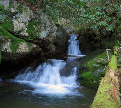 Cascades In Devils Fork
Nice cascades just below Josiah Falls,
4-3-2011
