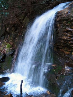Pine Ridge Falls
Pine Ridge Falls, aka Lower Devils Fork Falls,
4-3-2011

