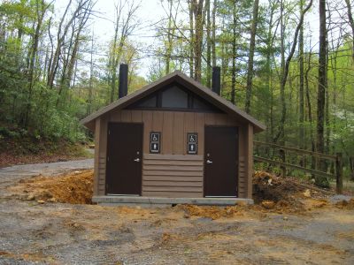 New Privy
At Campground,
(still under construction)
4-16-2011
