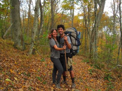 Grateful and Death Zone
(Donald and Mary)
Little Bald Knob, Unaka Mountain,
10-20-2016
