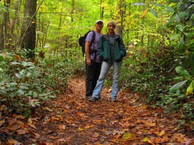 Eric and Tiffany
Laurel Fork Wilderness,
10-21-2016
