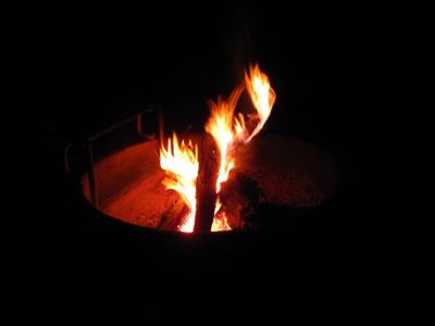 Campfire
...by Carter's Lake, GA,
May, 2011
