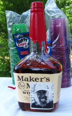 Maker's Mark With Paw Paw Sticker
Pre-Wedding Festivities...
5-21-2011
