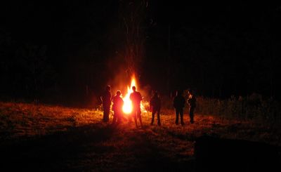 Bon Fire
Post-Wedding Festivities,
5-21-2011
