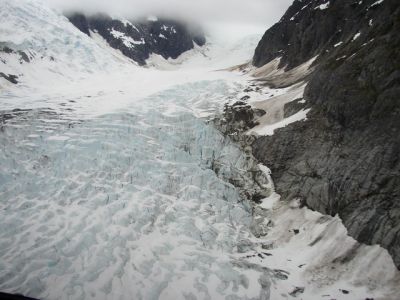 Glacier
View from helicopter.
photo by Becky Hyder
