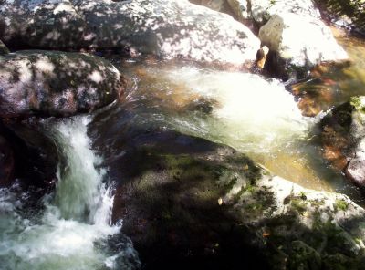 Virginia Creeper Trail
Cascades along creek,
9-09
