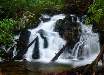 Cascading Falls
Higgins Creek, 
1-1-2016
