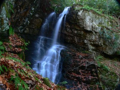 Upper Slot Canyon Falls
Slot Canyon on Unaka Mnt,
11-21-2015
