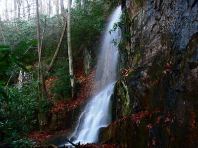 'Recluse Falls'
Lower Slot Canyon on Unaka Mnt,
11-21-2015

