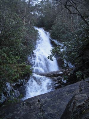 Red Fork Falls
On Unaka Mountain,
January 2010
