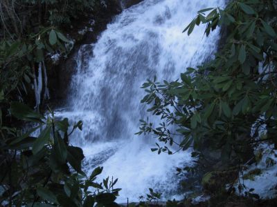 Red Fork Falls
The pool at the bottom of the falls,
January 2010
