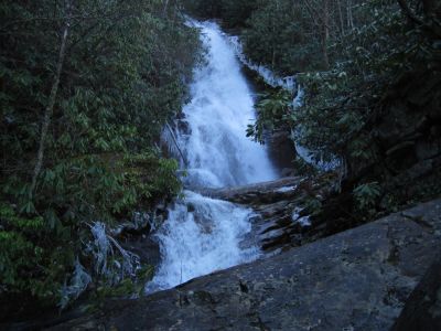 Red Fork Falls
On Unaka Mountain,
January 2010
