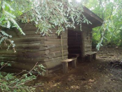The 'Old' Roaring Fork Shelter
...was 'new' back in 1990.
photo by Rat.
