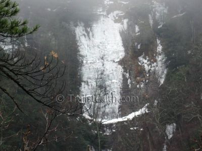 Buckeye Falls
Photo from nearby ridge 
2-23-2010
