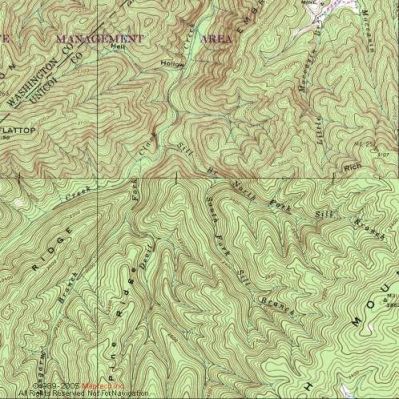 Map for reference
The 'Volcano' is just left of center...
