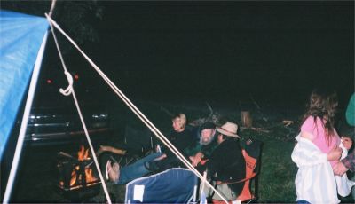 Paw Paw's campfire
Trail Days, 2008
