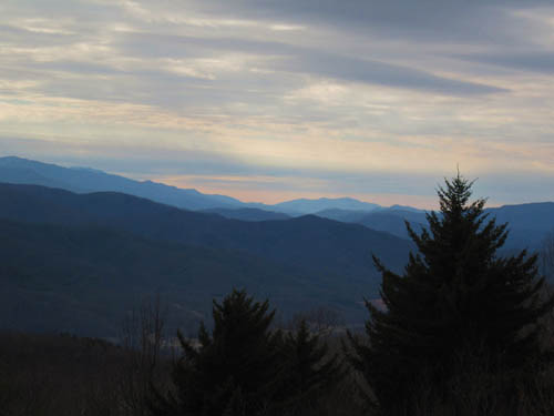 View from Rich Mountain Tower