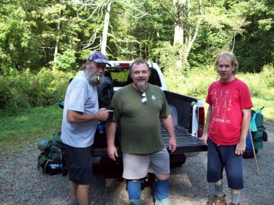 Musketeers?
Start of Rat's Birthday Hike, 2009

