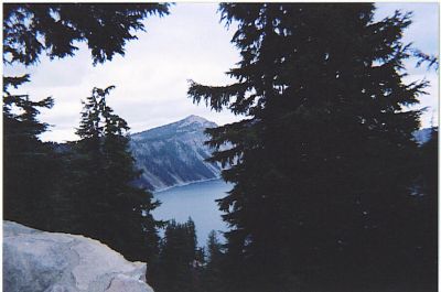 Crater Lake 
South Face
photo by Betty Sabatini
