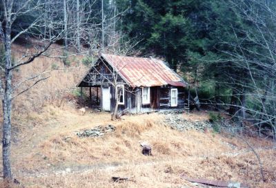 Lost Cove
Another old house...
Photo by Rat
sometime in late 80`s
