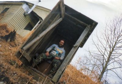 RAT in the old school outhouse
Taken by RAT sometime in late 80`s

