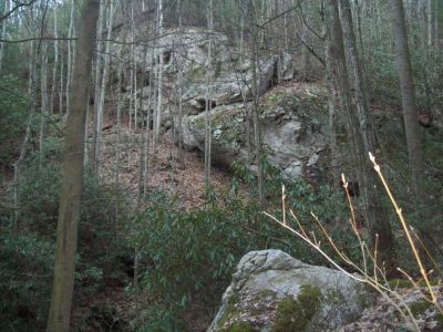 Ridge Boulders
Near lower Sill Branch Falls trail-head
