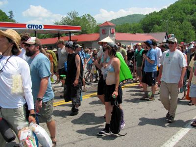 Trail Days Parade
2010
things can get a bit strange 
