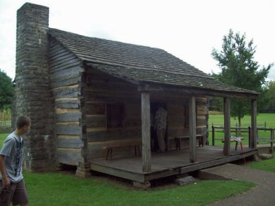 Davey Crockett Birthplace
Cabin at the David Crockett State Park,
9-09

