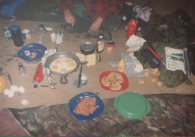 Trail Breakfast
Typical Rat>Patrol breakfast
