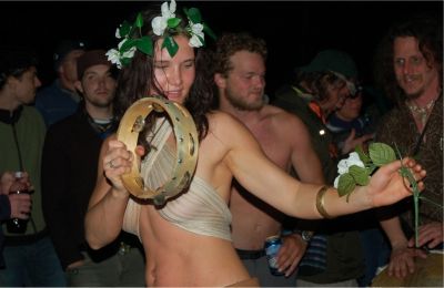 Dancing Around Fire
Trail Days Drum Circle, 2008
