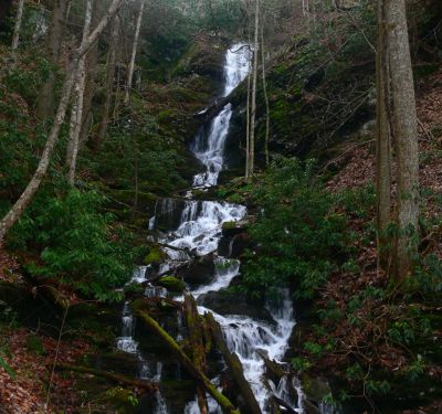 Upper Simmons Branch Falls
Rich Mountain, 
12-26-2015
