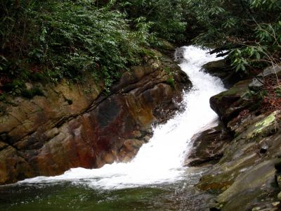 Devils Creek Cascades
Top part of Cascade #2,
December, 10, 2011
