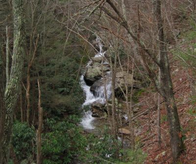 Devils Creek Cascades
Cascade #4, view from above,
December, 10, 2011
