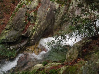 Devils Creek Falls
Bottom of Upper Falls, Top of Lower Falls,
December, 10, 2011
