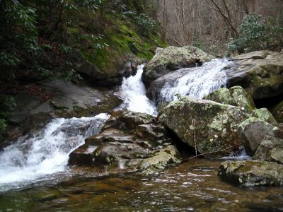 Devils Creek Cascades
Lower part of Cascade #4,
December, 10, 2011
