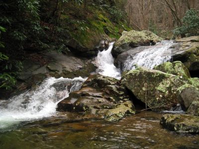 Devils Creek Cascades
Lower part of Cascade #4,
December, 10, 2011
