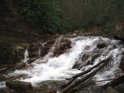 Devils Creek Cascades
Cascade #1, closest to the river,
December, 10, 2011
