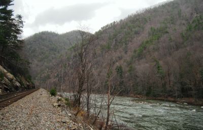 Cliffs Along The Nolichucky River
December, 10, 2011

