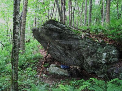 Rock Ledge
...where I waited for the rain storm to pass over.
June, 2010
