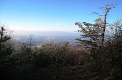 View of Valley
Tennessee Valley...
Middle Spring Ridge Trail,
December 17, 2011
