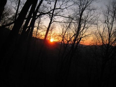 Sunset From Middle Spring Ridge
December 17, 2011

