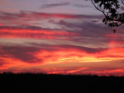 Sunset
Hairnt-boro,
July, 2010
