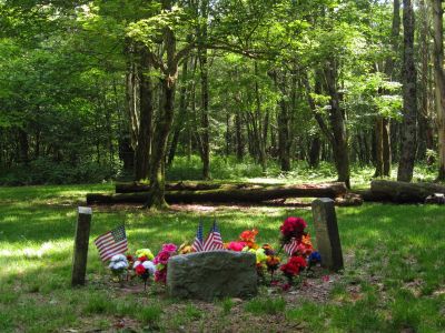 Shelton Memorial
Appalachian Trail, Coldspring Mountain,
August, 2010
