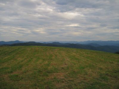 Max Patch
on the Appalachian Trail, 
September, 2010 

