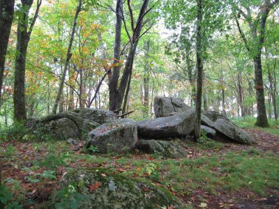 Summit Boulders on Bluff Mountain
Elevation, 4,686
September, 2010
