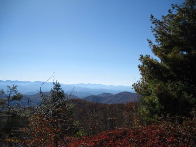 Ascending Big Bald
View from Big Bald looking East toward Mount Mitchell and the Blue Ridges...
Big Bald Mountain
October, 2010
