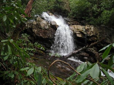 Upper Falls on Higgins Creek
Higgins Creek, 
1-1-2016
